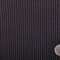 1 Yard Black Brown Purple and White Striped Wool Suiting Fabric 55 inch Width